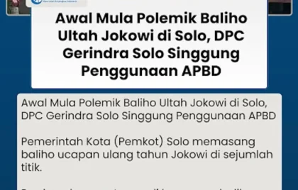 baliho ultah Jokowi