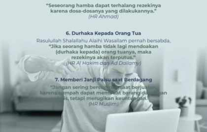 barang penghambat rezeki