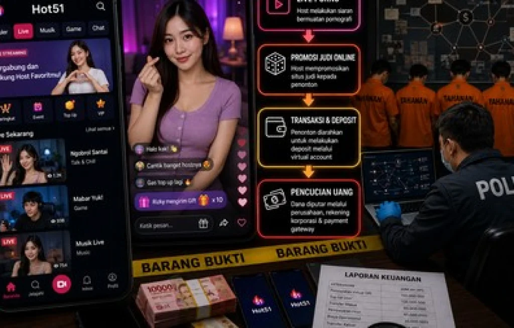Hot51 terseret judol porno