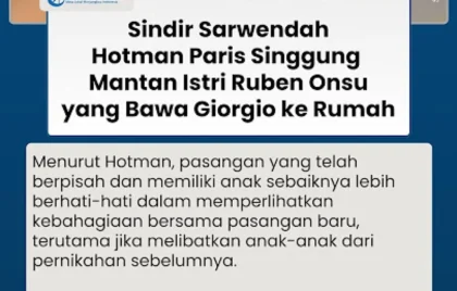 Hotman Paris Sindir Giorgio
