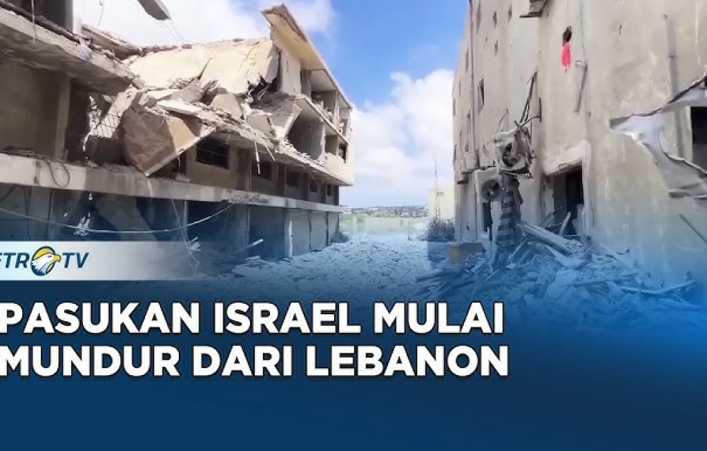 Israel tarik pasukan Lebanon
