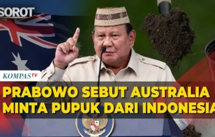 jual pupuk ke Australia