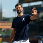 Latihan Wimbledon Djokovic Sinner