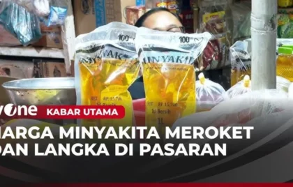 Minyakita di Atas Rp 15.700