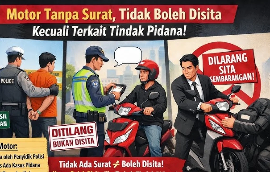 motor tanpa surat