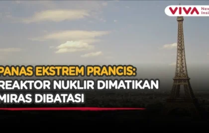 panas ekstrem Prancis