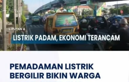 Pemadaman Listrik Bergilir