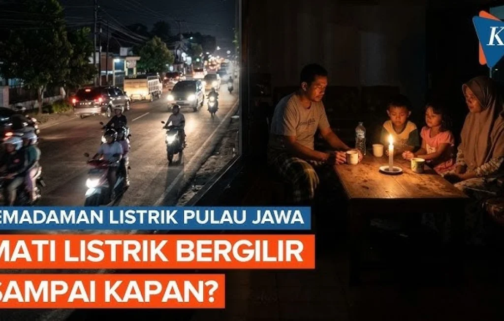 pemadaman listrik Jawa