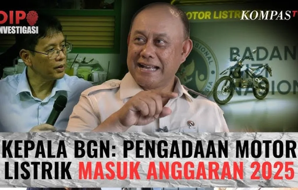 Pengadaan Motor Listrik MBG