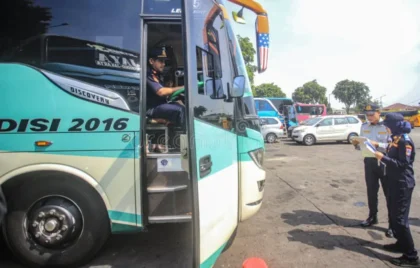 Ramp Check Bus Liburan