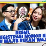 rekam wajah nomor HP