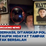 Taufik Hidayat Ditangkap