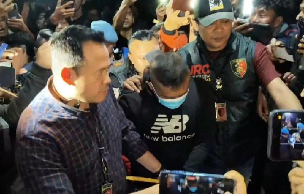 tes narkoba tersangka penyekapan