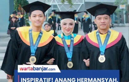 wisuda bareng Anang Ashanty